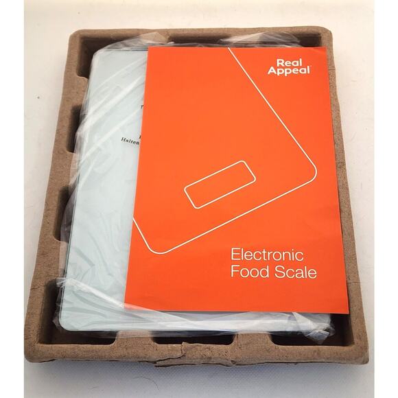 FOOD SCALE-REAL APPEAL-Flat Countertop-Multi Weigh Modes-On/Off Button-Battery - Picture 3 of 14